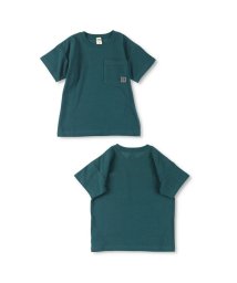 BRANSHES(ブランシェス)/【WEB限定/DRC/お肌に嬉しい綿100％】ポケット半袖Tシャツ/グリーン