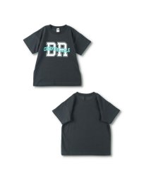 BRANSHES(ブランシェス)/【WEB限定/DRC/お肌に嬉しい綿100％】アソートグラフィック半袖Tシャツ/チャコールグレー