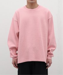 EDIFICE(エディフィス)/【POLYPLOID / ポリプロイド】OVERSIZE LONGSLEEVE C/ピンク