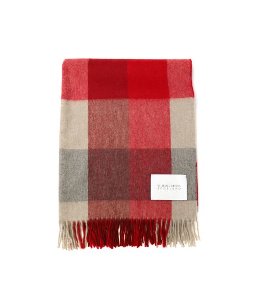 ダブルジェイヘンダーソン スコットランド マフラー チェック W.J.HENDERSON SCOTLAND イギリス製 WOVEN STOLE WJHA－03 ダブルジェイヘンダーソン WJHA－03 TM1821279763(14036円)
