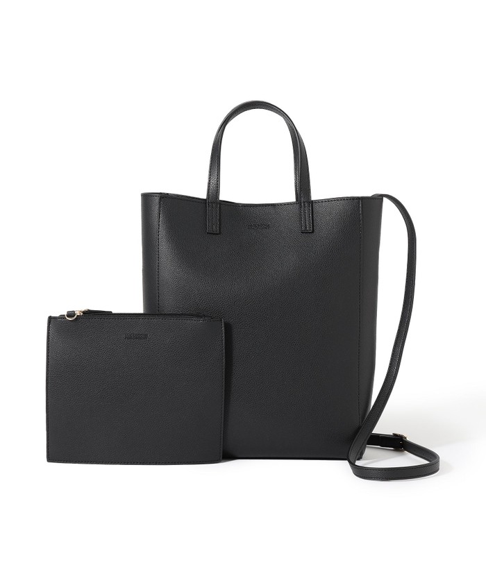 新品MACKINTOSH PHILOSOPHY キャンバストートバッグ　ブラック マッキントッシュ フィロソフィー トートバッグ(ブラック
