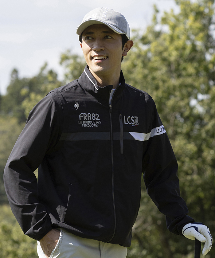LE COQ GOLF ルコックゴルフ フード付き 裏メッシュ ジャケット M