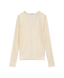 CLANE/V NECK COMPACT TOPS/505862319