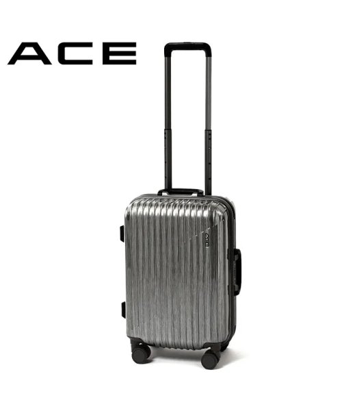 ACE(エース)/エース スーツケース 機内持ち込み Sサイズ SS 30L ストッパー付き フレームタイプ ACE 05106 キャリーケース キャリーバッグ/ブラック