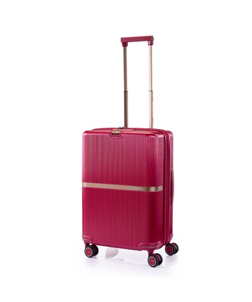 Samsonite(サムソナイト)/サムソナイト スーツケース Mサイズ 53L/60L 軽量 拡張機能 中型 静音キャスター Samsonite Minter  SPINNER61 HH5－00/レッド