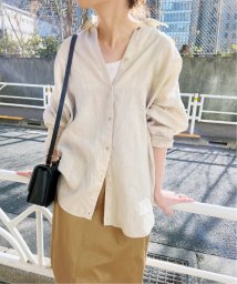 Spick & Span/≪追加≫80リネンカシュクールビッグシャツ/505875907