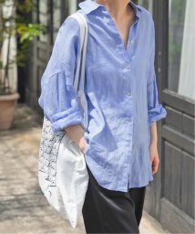 Spick & Span/≪追加≫80リネンカシュクールビッグシャツ/505875907