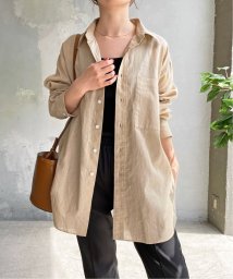 Spick & Span/≪追加2≫コットンリネンルーズシャツ/505875908