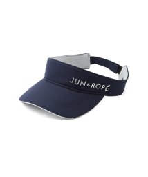 JUN and ROPE/立体シルバーロゴツイルバイザー/505875945