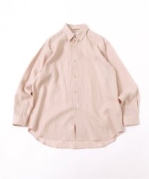 417 EDIFICE(フォーワンセブン　エディフィス)/NORMANDY LINEN / ノルマンディリネン シャツ/ベージュ