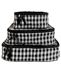 Bag-all/ バッグオール Bag－all トラベルポーチ 圧縮バッグ 収納 3点セット ケース バッグインバッグ 衣類収納 レディース COTTON PACKING CU/505876540