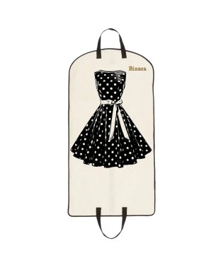 Bag-all/ バッグオール Bag－all ガーメントバッグ ドレスバッグ カバー 衣装 収納袋 レディース 折り畳み POLKADOT GARMENT BAG クリーム/505876542