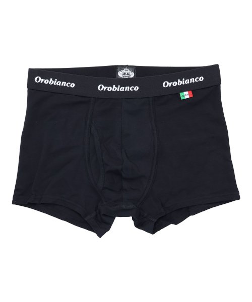 Orobianco(オロビアンコ)/オロビアンコ Orobianco ボクサーパンツ 下着 インナー アンダーウェア メンズ 前開き M－L メンズ下着 男性 BOXER SHORTS ブラック /ブラック