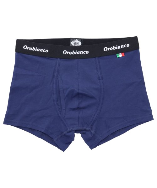 Orobianco(オロビアンコ)/オロビアンコ Orobianco ボクサーパンツ 下着 インナー アンダーウェア メンズ 前開き M－L メンズ下着 男性 BOXER SHORTS ブラック /ネイビー