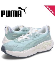 PUMA/PUMA プーマ スニーカー ウィメンズ スピナ ニトロ トーナル レディース 厚底 SPINA NITRO TONAL WNS ライト ブルー 393782－/505876625