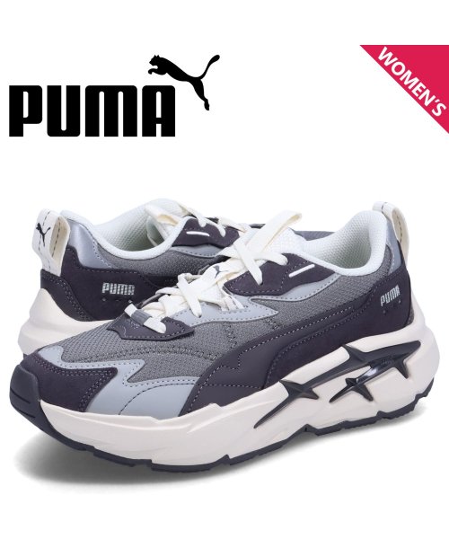 PUMA(プーマ)/PUMA プーマ スニーカー ウィメンズ スピナ ニトロ トーナル レディース 厚底 SPINA NITRO TONAL WNS グレー 393782－04/その他