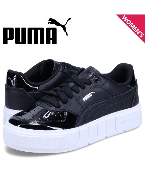 PUMA(プーマ)/PUMA プーマ スニーカー カリ コート パテント レディース 厚底 CALI COURT PATENT WNS ブラック 黒 394755－01/その他