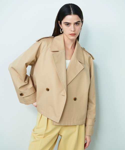 ショートトレンチコート 