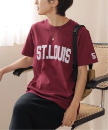 JOURNAL STANDARD relume(ジャーナルスタンダード　レリューム)/ST.LOUISロゴTEE/ボルドー