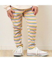 apres les cours(アプレレクール)/リブレギンス/7days Style pants 10分丈/イエロー