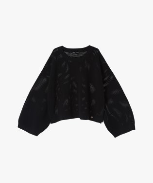 To b. by agnes b./WS91 PULLOVER ライトメッシュニットプルオーバー/505789434