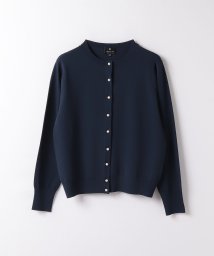 LANVIN COLLECTION(ランバンコレクション（レディス）)/パールボタンニットカーディガン/ネイビー