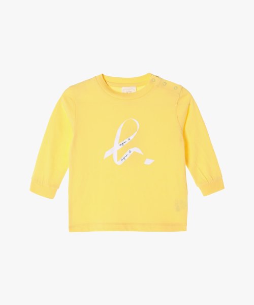 agnes b. BABY(アニエスベー　ベビー)/SEE3 L TS ベビー Tシャツ /イエロー系その他