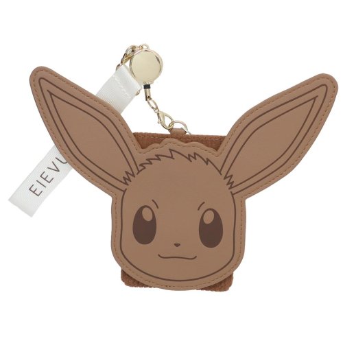 cinemacollection(シネマコレクション)/ポケットモンスター 定期入れ シングルパスケース イーブイ ポケモン マリモクラフト ダイカット ICカードケース キャラクター グッズ /その他