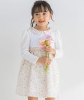 SLAP SLIP/【お揃い】花柄レース切替ジャンパースカート(80~130cm)/505877059