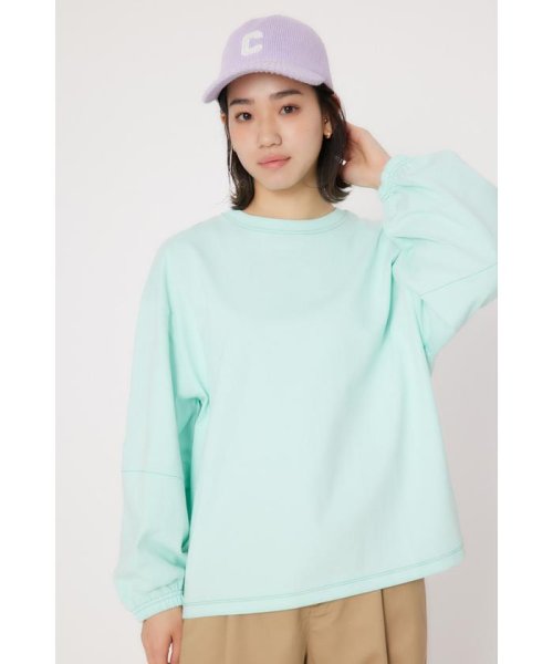 RODEO CROWNS WIDE BOWL(ロデオクラウンズワイドボウル)/ボリュームスリーブアソートL/S Tシャツ/MINT