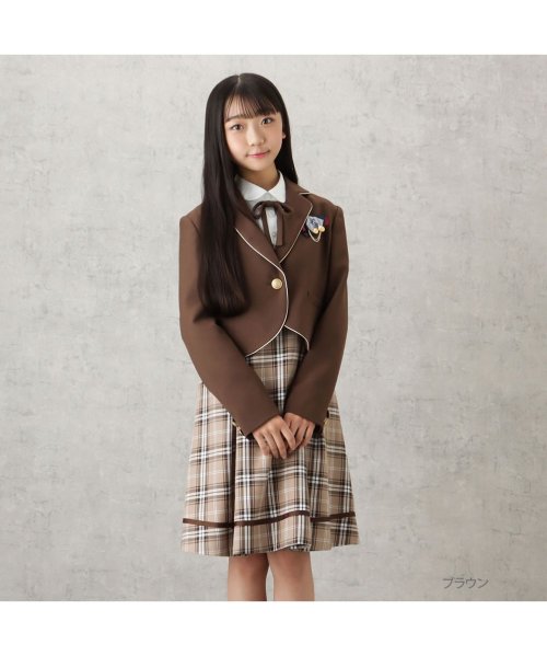 セール】EASTBOY イーストボーイ 女児卒業スーツ ジャケットワンピース  