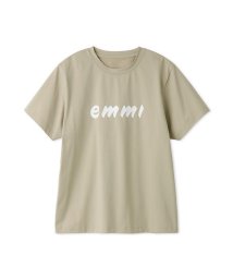 emmi atelier(emmi　atelier)/【emmi atelier】ペイントemmiロゴTシャツ/BEG