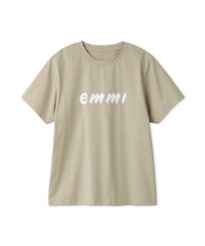 【emmi atelier】ペイントemmiロゴTシャツ