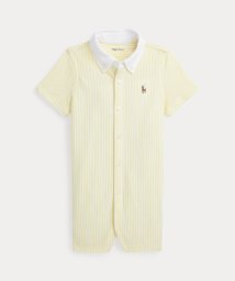 POLO RALPH LAUREN/(ベビー)ストライプド ニット オックスフォード ショートオール/505877927