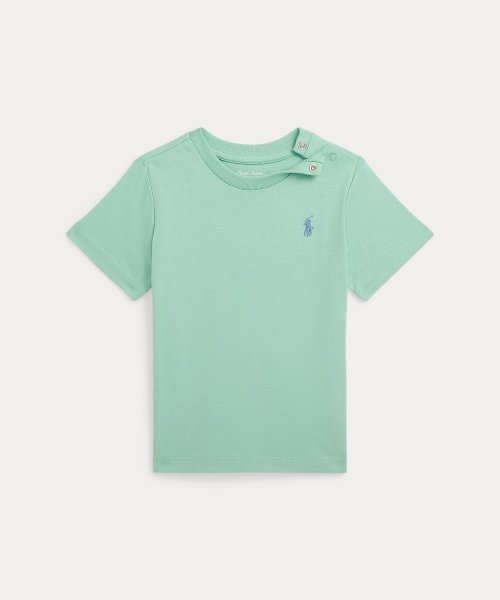 POLO RALPH LAUREN(POLO RALPH LAUREN)/(ベビー)コットン ジャージー クルーネック Tシャツ/300グリーン