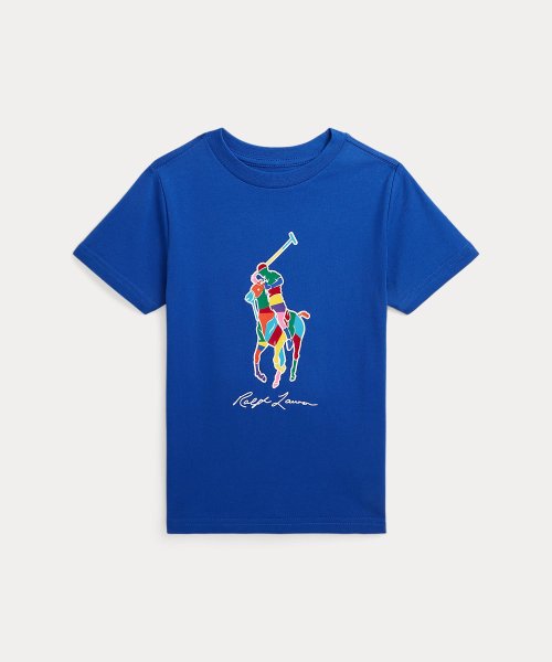 POLO RALPH LAUREN(POLO RALPH LAUREN)/(ボーイズ 2才～7才)Big Pony コットン ジャージー Tシャツ/401ブルー