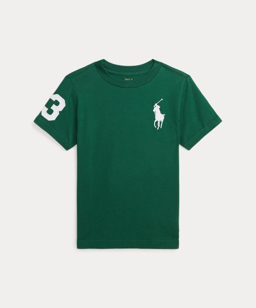 POLO RALPH LAUREN(POLO RALPH LAUREN)/(ボーイズ 2才～7才)Big Pony コットン ジャージー Tシャツ/300グリーン