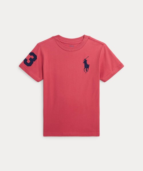 POLO RALPH LAUREN(POLO RALPH LAUREN)/(ボーイズ 2才～7才)Big Pony コットン ジャージー Tシャツ/600レッド