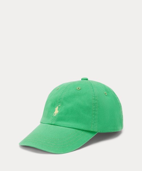 POLO RALPH LAUREN(POLO RALPH LAUREN)/(ボーイズ 2才～7才)コットン チノ ボール キャップ/300グリーン