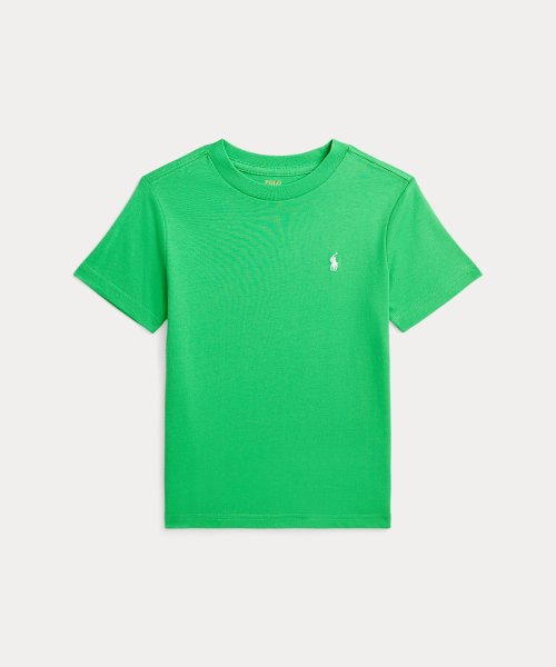 POLO RALPH LAUREN(POLO RALPH LAUREN)/(ボーイズ 2才～7才)ロゴ コットン ジャージー Tシャツ/320グリーン