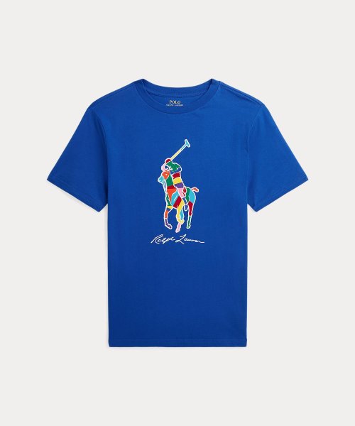 POLO RALPH LAUREN(POLO RALPH LAUREN)/(ボーイズ 8才～20才)Big Pony コットン ジャージー Tシャツ/401ブルー