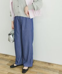 ITEMS URBANRESEARCH(アイテムズ アーバンリサーチ（レディース）)/テンセルライクイージーパンツ/NVY