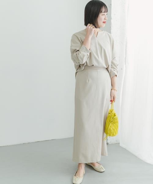 ITEMS URBANRESEARCH(アイテムズ アーバンリサーチ（レディース）)/セットアップライクワンピース/ECRU