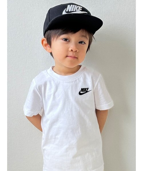 NIKE(NIKE)/トドラー(90－100cm) Tシャツ NIKE(ナイキ) NSW EMBROID FUTURA TEE/WHITE