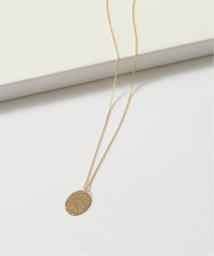 Lilas/10mmオーバルテクスチャーモチーフ50cmネックレス K10/505879464