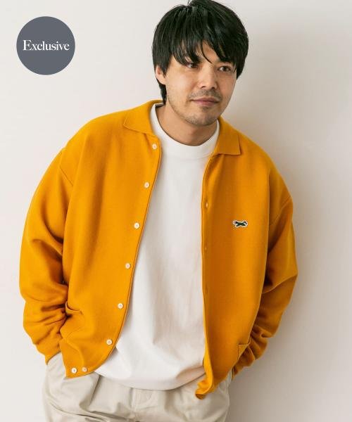 URBAN RESEARCH DOORS(アーバンリサーチドアーズ)/『別注』PENNEYS×DOORS　THE FOX シャツカーディガン/YELLOW