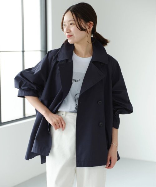 追加》PE/ポプリンオーバーショートコート - 通販売 