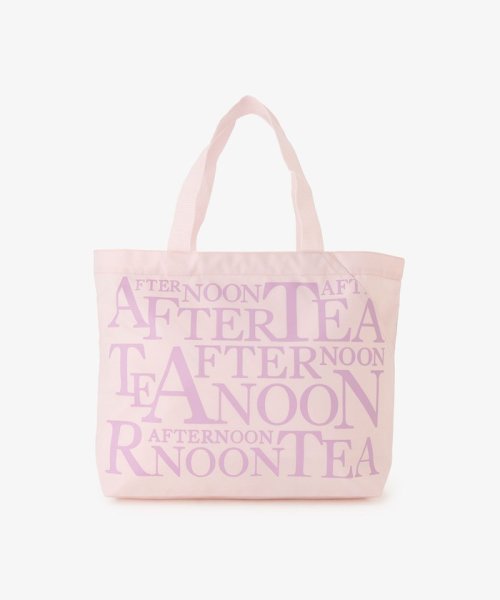 Afternoon Tea LIVING(アフタヌーンティー・リビング)/スリットポケット付きロゴバッグS/ピンク
