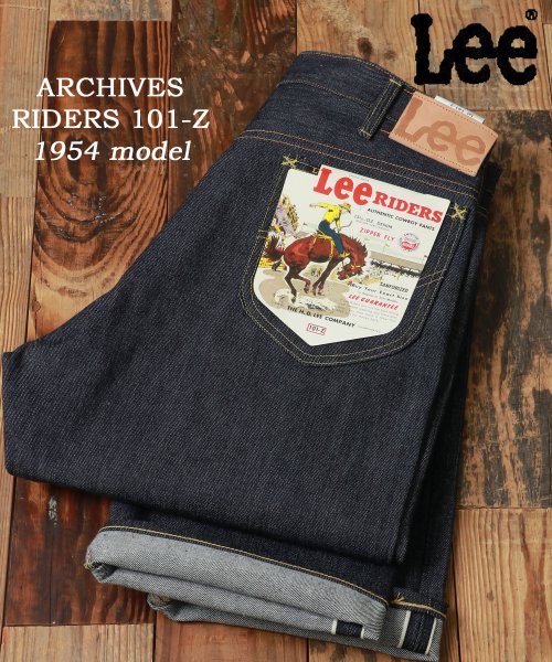 【Lee/リー】ARCHIVES　RIDERS 101－Z 1954 アーカイブス ライダース 101Z/LM6341 デニム ジーンズ 復刻 ボトムス Lee/リー RIDERS ティーン 反抗