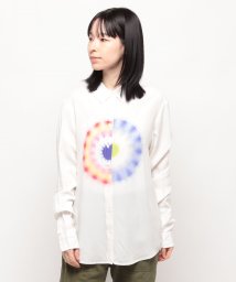 Desigual/幾何学模様 ビスコースシャツ/505806221